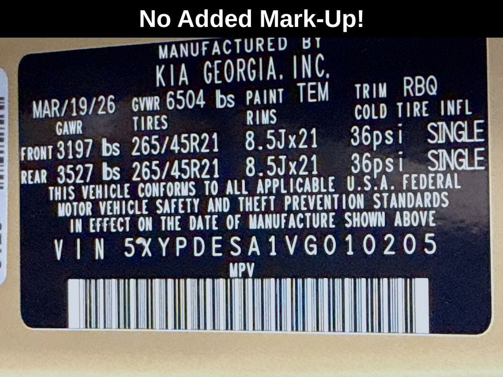 2027 Kia Telluride Hybrid X-Line SX