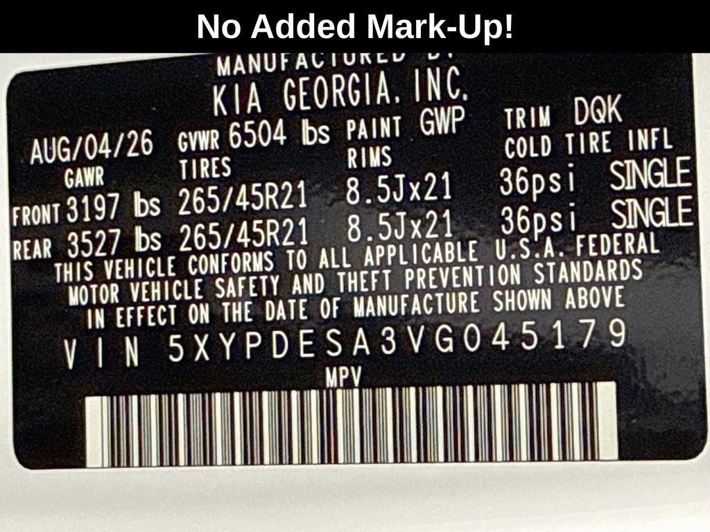 2027 Kia Telluride Hybrid X-Line SX