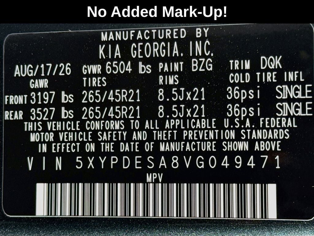 2027 Kia Telluride Hybrid X-Line SX