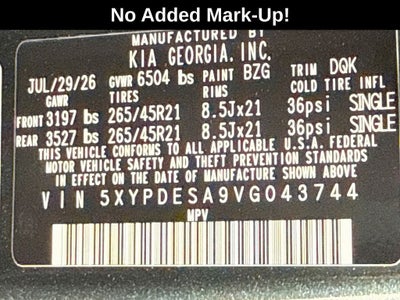 2027 Kia Telluride Hybrid X-Line SX