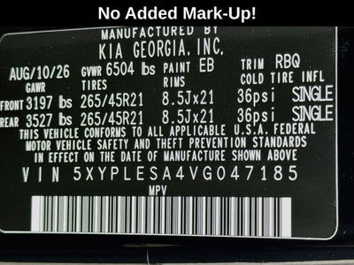 2027 Kia Telluride Hybrid X-Line SX Prestige