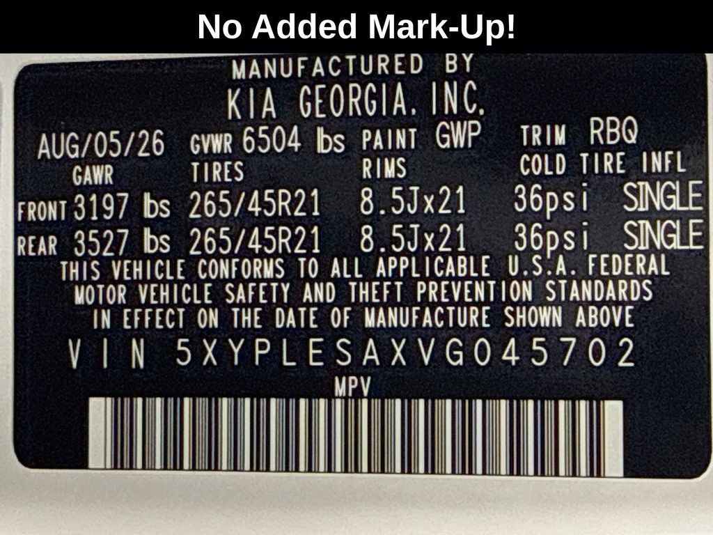 2027 Kia Telluride Hybrid X-Line SX Prestige