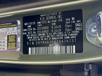 2026 Kia Sorento X-Line EX