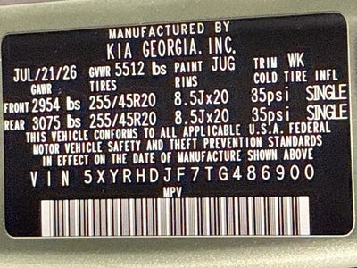 2026 Kia Sorento X-Line EX
