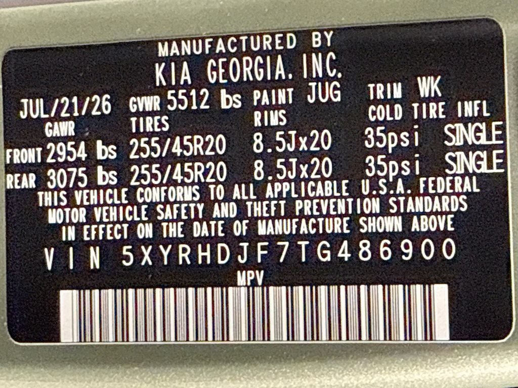 2026 Kia Sorento X-Line EX