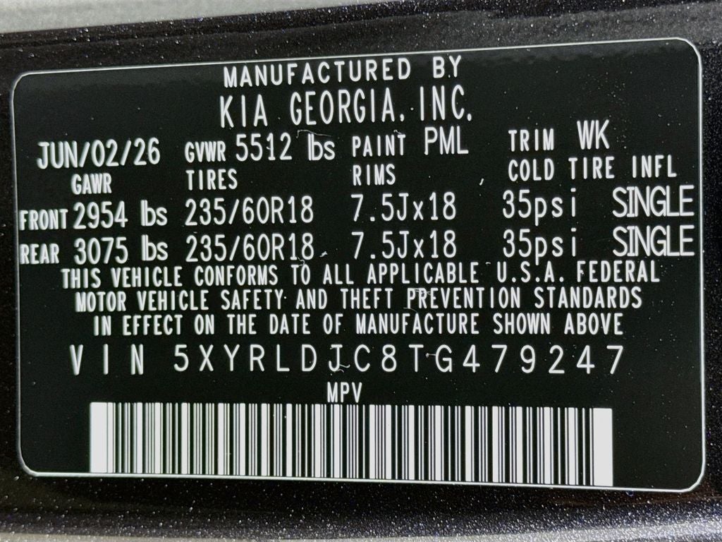2026 Kia Sorento S