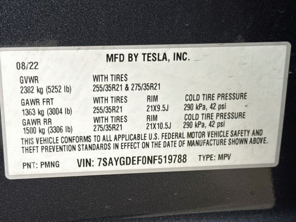 2022 Tesla Model Y Performance