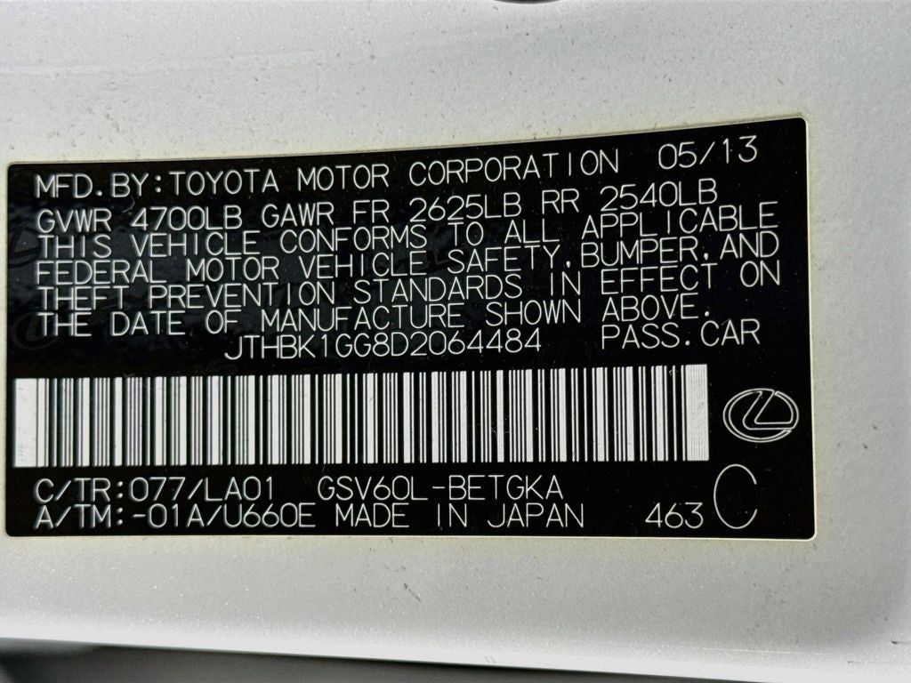 2013 Lexus ES 350