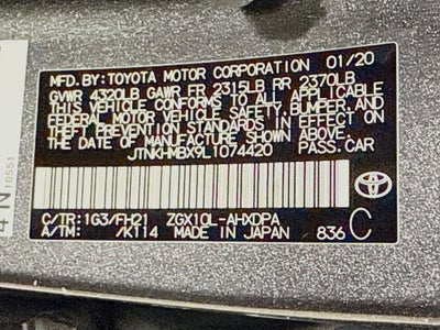 2020 Toyota C-HR LE