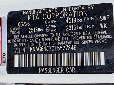 2026 Kia K5 GT-Line