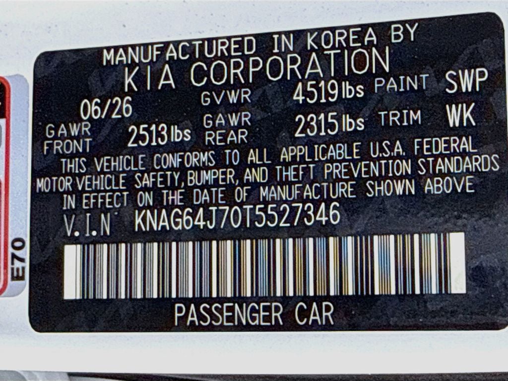 2026 Kia K5 GT-Line