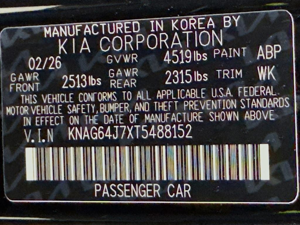 2026 Kia K5 GT-Line