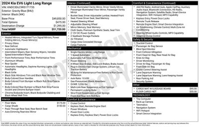 2024 Kia EV6 Light