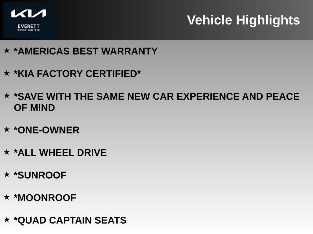 Certified 2024 Kia EV6 GT-Line with VIN KNDC4DLC4R5220093 for sale in Everett, WA