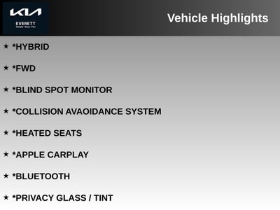 2018 Kia Niro Plug-In Hybrid EX