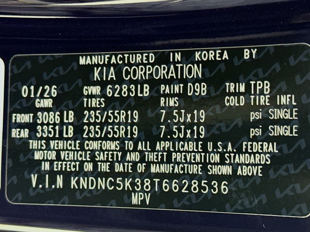 2026 Kia Carnival EX