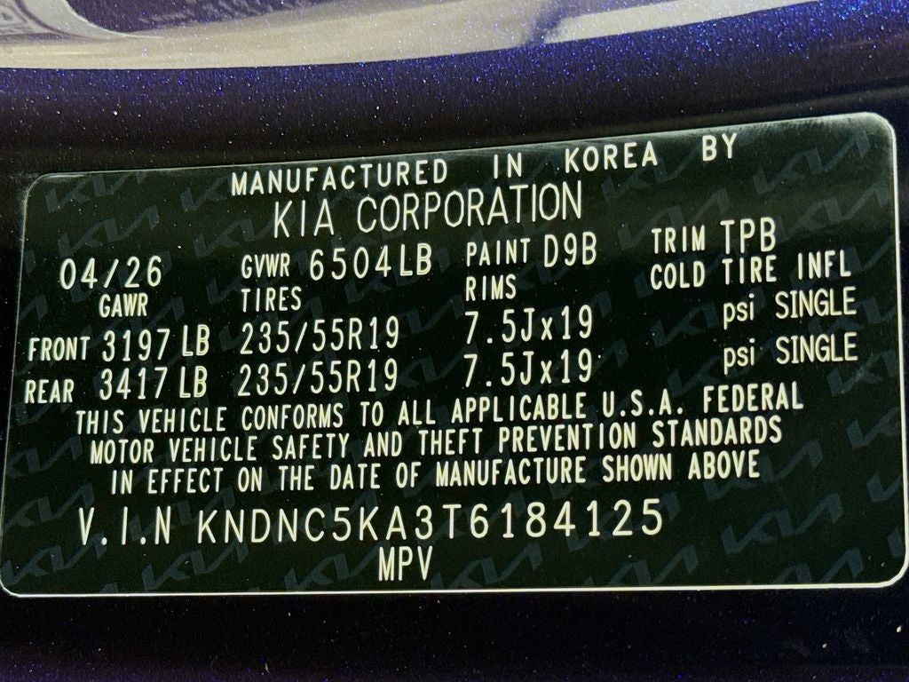 2026 Kia Carnival Hybrid EX