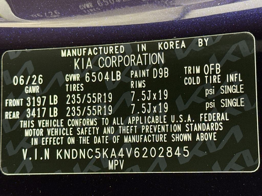 2027 Kia Carnival Hybrid EX