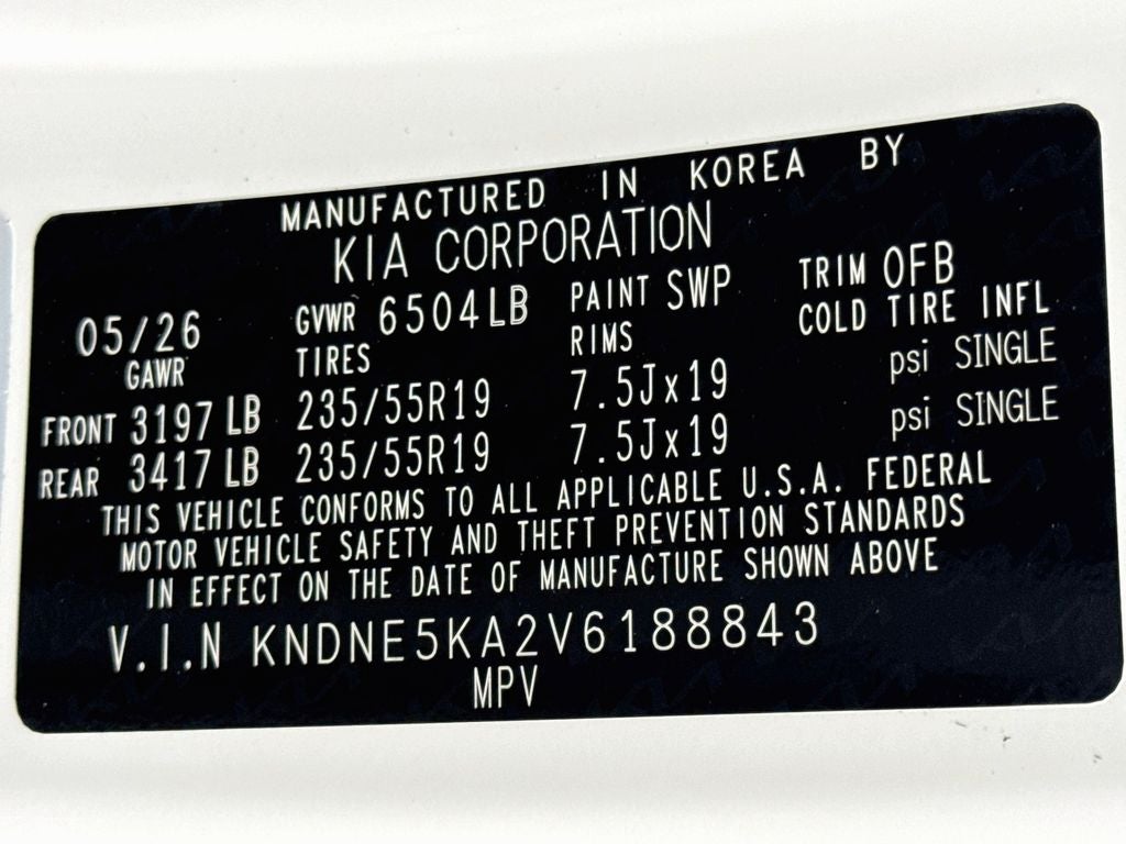 2027 Kia Carnival Hybrid SX Prestige