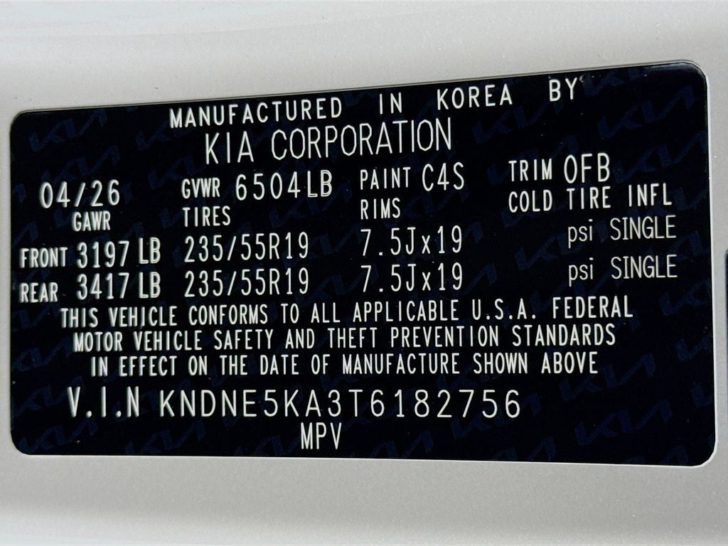 2026 Kia Carnival Hybrid SX Prestige