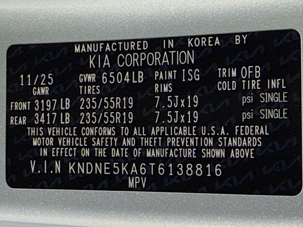2026 Kia Carnival Hybrid SX Prestige