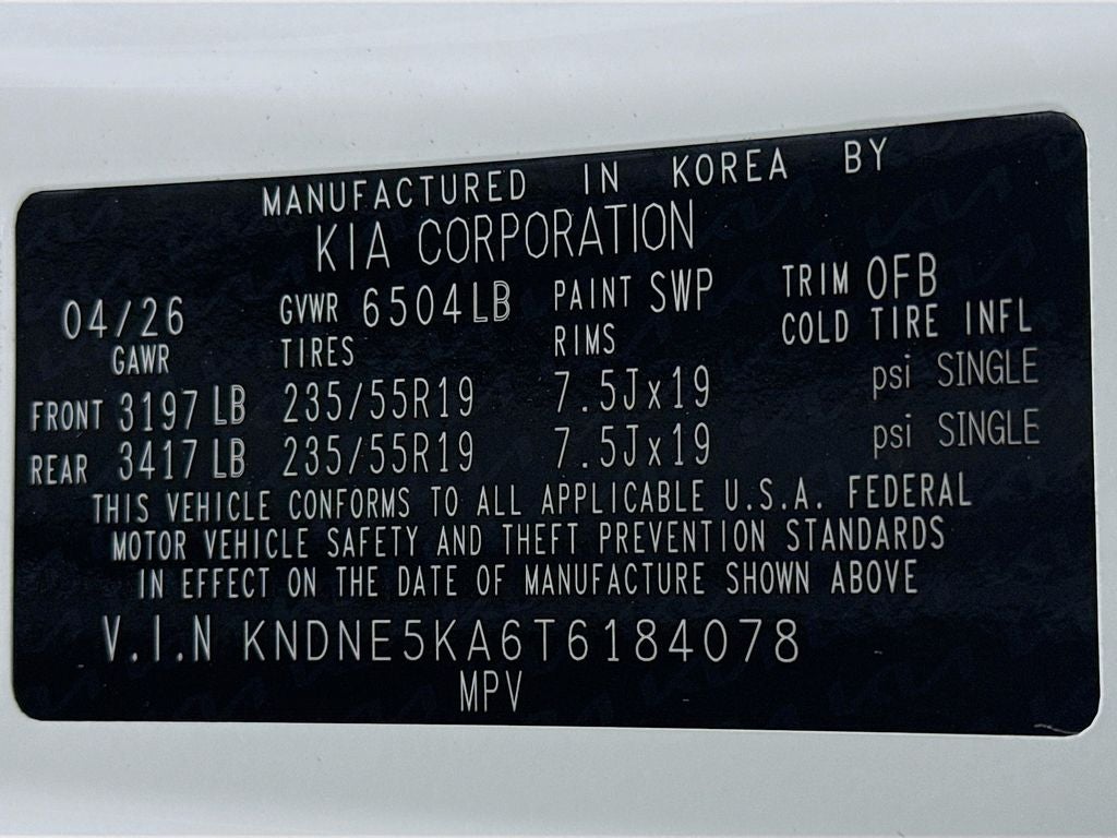 2026 Kia Carnival Hybrid SX Prestige