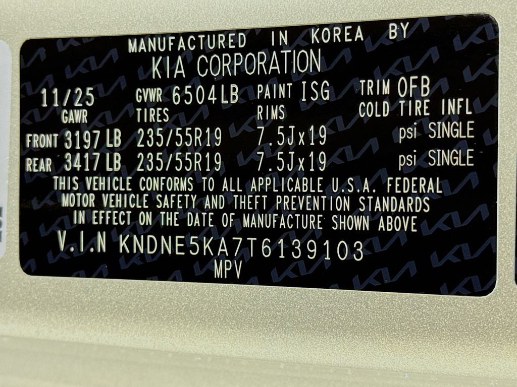 2026 Kia Carnival Hybrid SX Prestige
