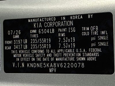 2027 Kia Carnival Hybrid SX