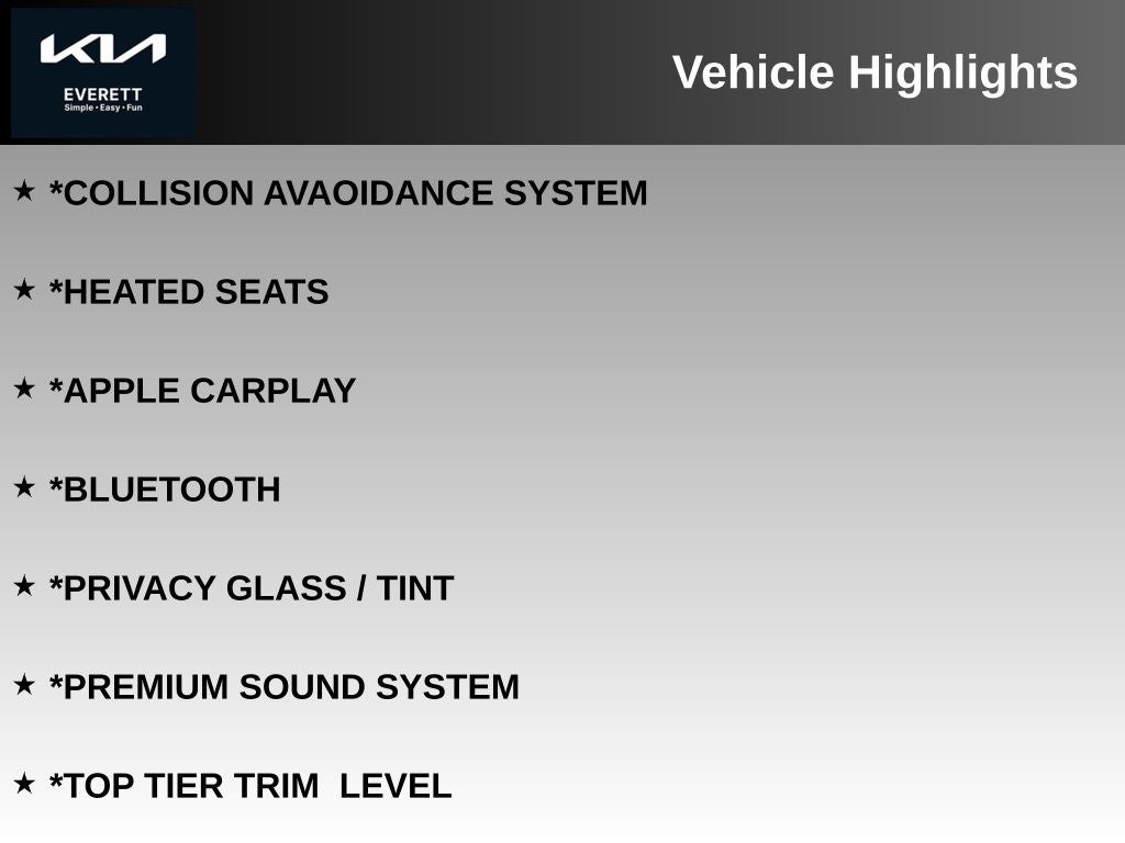 2022 Kia Sportage Nightfall