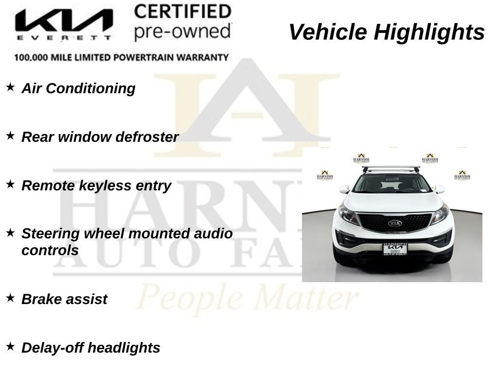 2016 Kia Sportage LX
