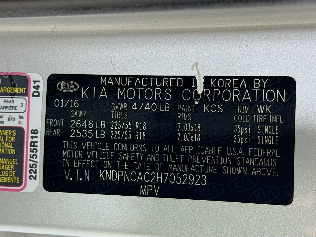 2017 Kia Sportage EX