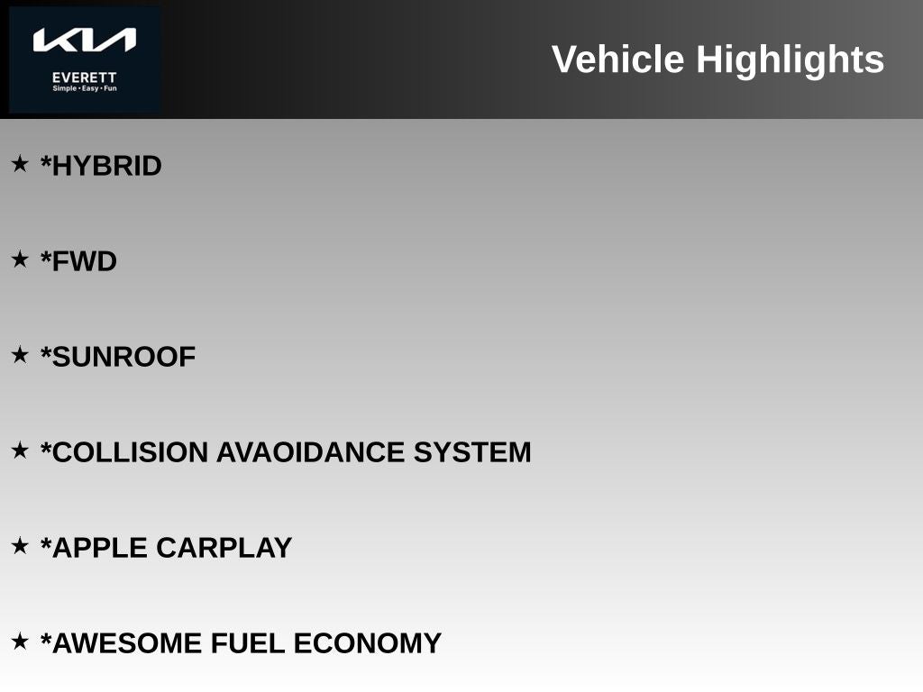 2025 Kia Sportage Hybrid LX