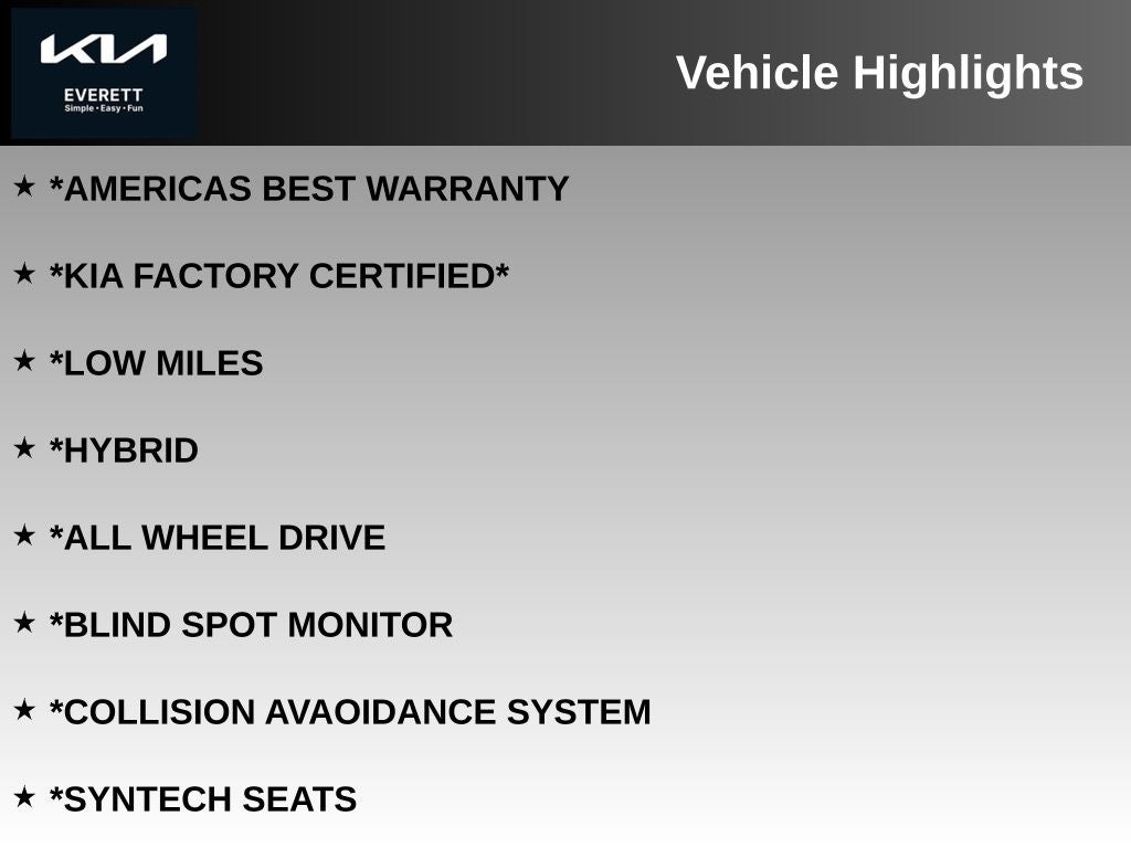 2023 Kia Sportage Hybrid EX