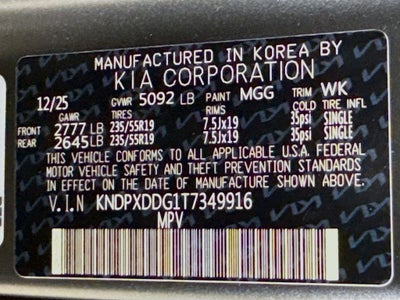 2026 Kia Sportage Hybrid SX-Prestige