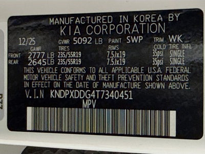 2026 Kia Sportage Hybrid SX-Prestige