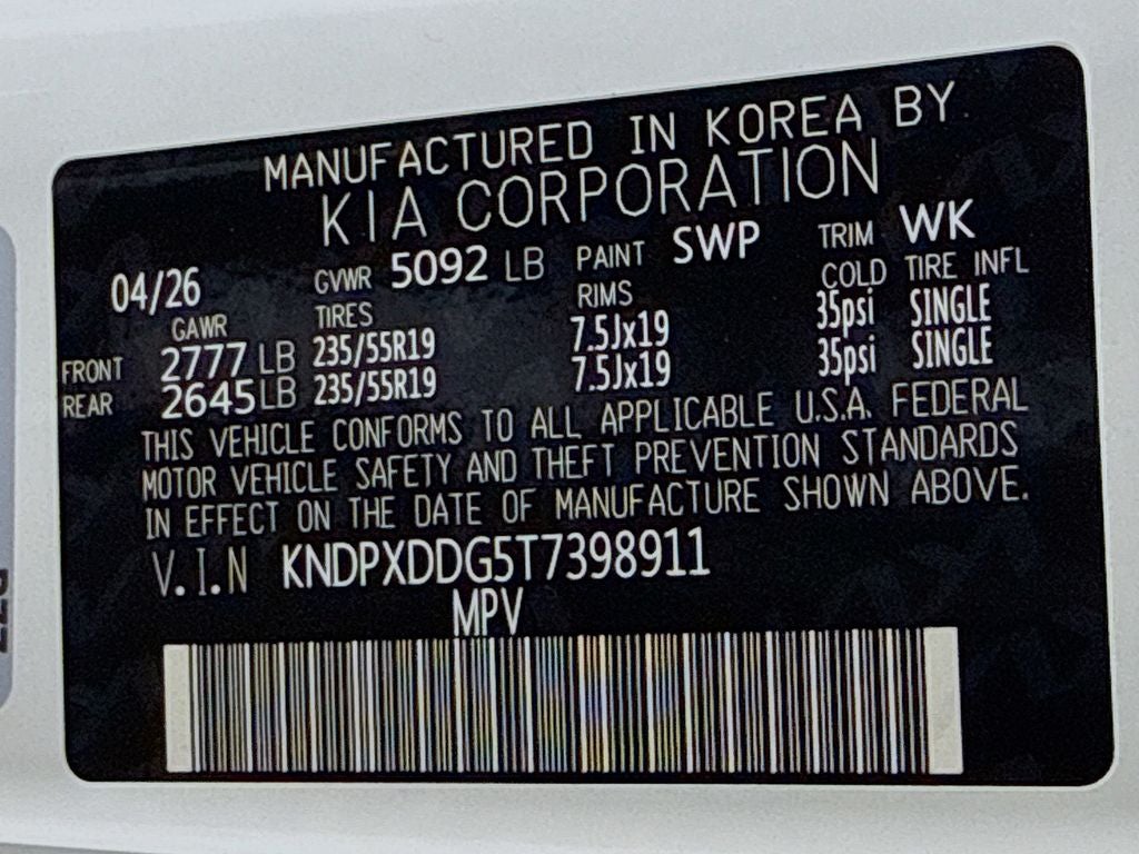 2026 Kia Sportage Hybrid SX-Prestige