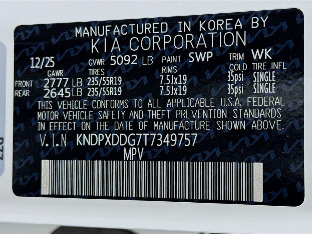 2026 Kia Sportage Hybrid SX-Prestige