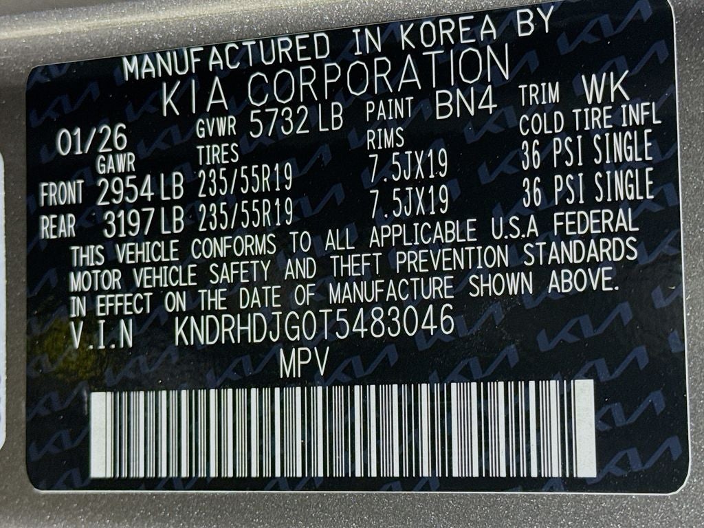 2026 Kia Sorento Hybrid EX