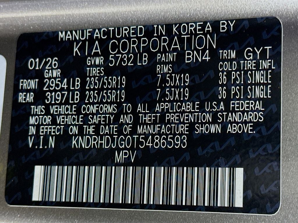 2026 Kia Sorento Hybrid EX