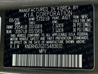 2026 Kia Sorento Hybrid EX