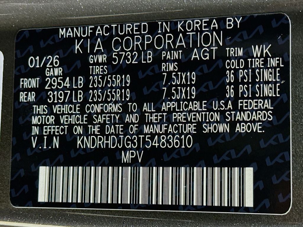 2026 Kia Sorento Hybrid EX