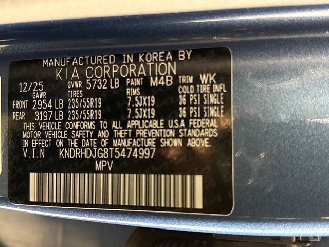 2026 Kia Sorento Hybrid EX