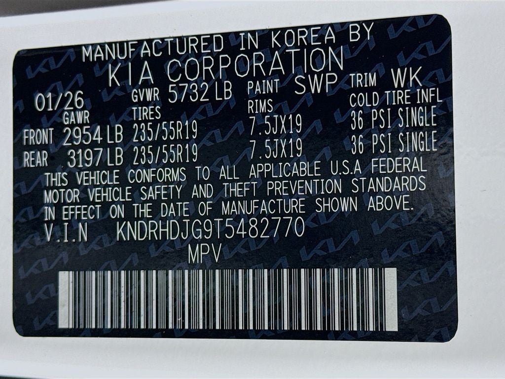 2026 Kia Sorento Hybrid EX