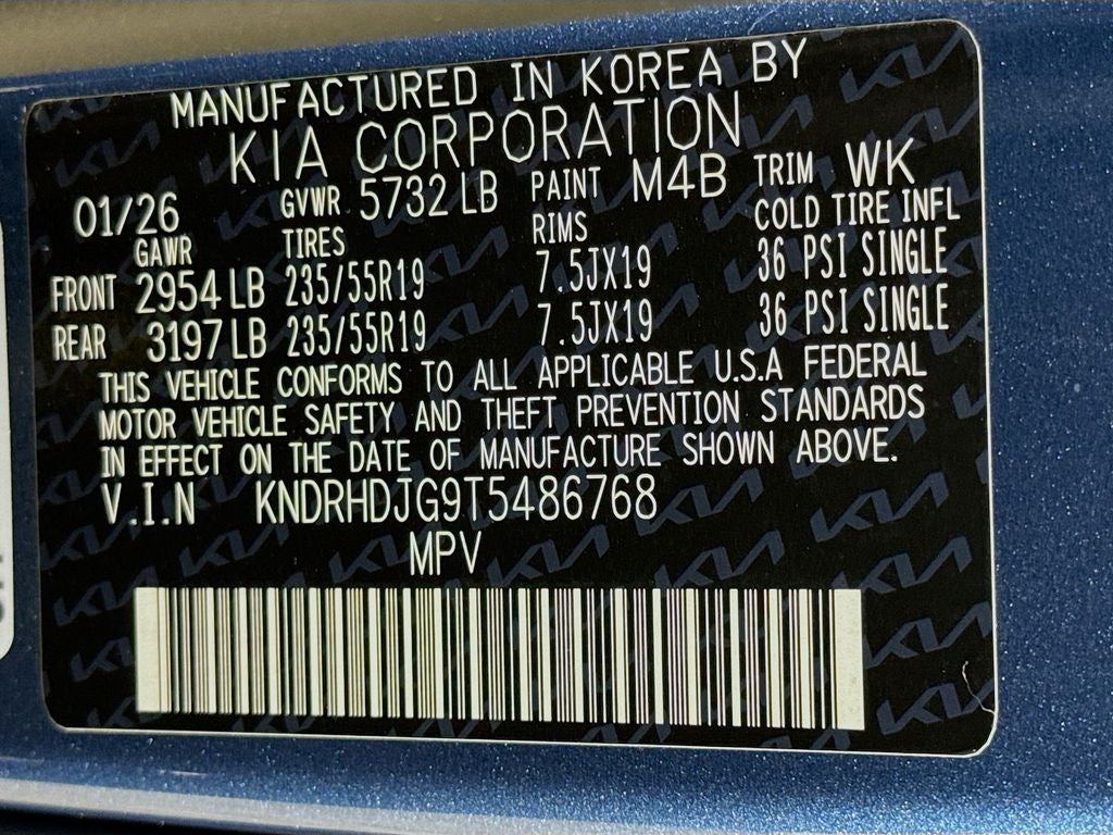 2026 Kia Sorento Hybrid EX