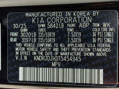 2026 Kia Sorento Plug-In Hybrid EX