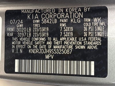 2025 Kia Sorento Plug-In Hybrid EX