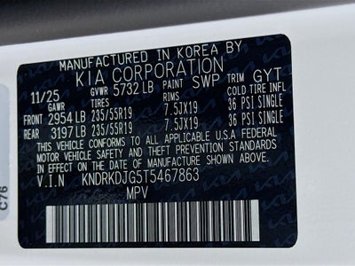 2026 Kia Sorento Hybrid X-Line SX Prestige