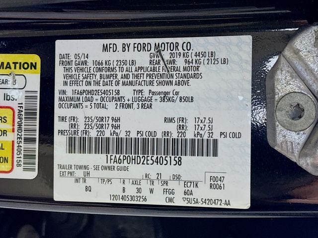 2014 Ford Fusion SE