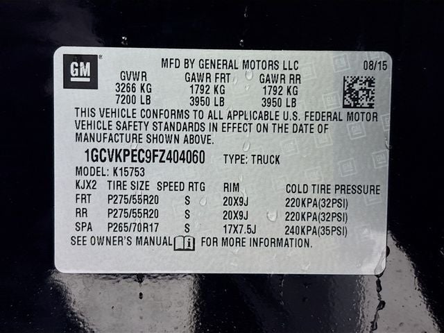 2015 Chevrolet Silverado 1500 LS