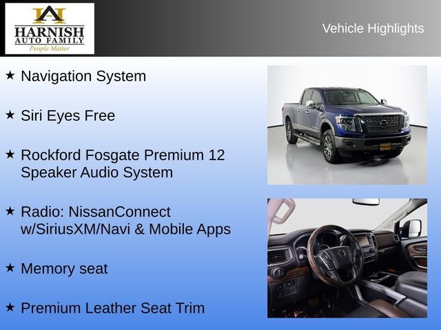 2017 Nissan Titan XD Platinum Reserve